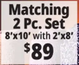 Ocean State Job Lot Matching 2 Pc. Set offer