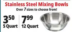Ocean State Job Lot Stainless Steel Mixing Bowls offer