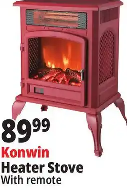 Ocean State Job Lot Freestanding Mini Stove Heater 1500W White offer