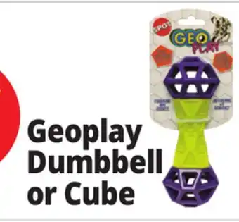 Ocean State Job Lot Geoplay Dumbbell or Cube offer