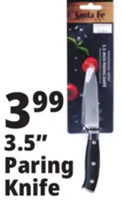 Ocean State Job Lot Santa Fe Professional Grade 3.5-Inch Pairing Knife offer