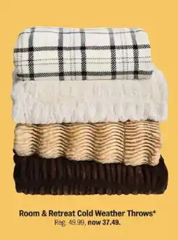 Meijer Room & Retreat Cold Weather Throws offer