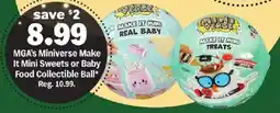 Meijer MGA's Miniverse Make It Mini Sweets or Baby Food Collectible Ball offer