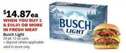 Fareway Busch Light offer