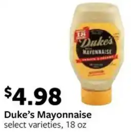 Fareway Duke's Mayonnaise offer