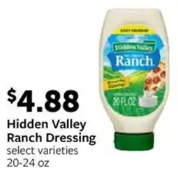 Fareway Hidden Valley Ranch Dressing offer