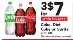ACME Coke, Diet Coke or Sprite offer