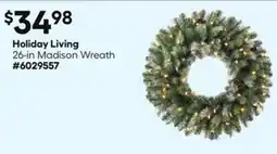 Lowe's 26-in Madison Wreath offer