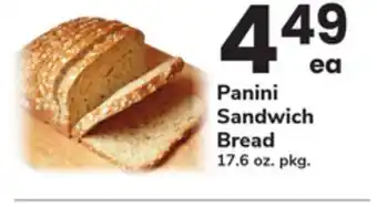 ACME Panini Sandwich Bread offer