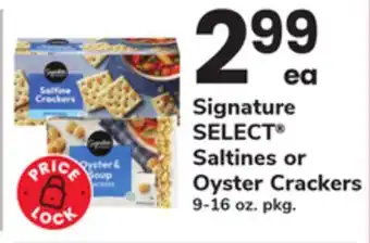 ACME Signature SELECT Saltines or Oyster Crackers offer