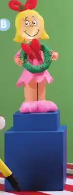 Lowe's Christmas Inflatables Grinch 4-ft Lighted Cindy Lou offer