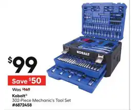 Lowe's 302-Piece Mechanic's Tool Set offer