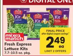 ACME Fresh Express Lettuce Kits offer