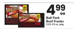 ACME Ball Park Beef Franks offer