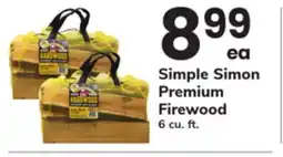 ACME Simple Simon Premium Firewood offer