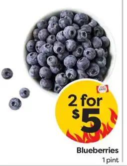 Weis Markets Blueberries offer