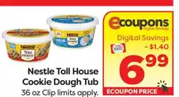 Weis Markets Nestle Toll House Cookie Dough Tub offer