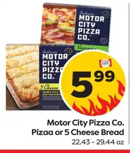 Weis Markets Motor City Pizza Co. Pizaa or 5 Cheese Bread offer