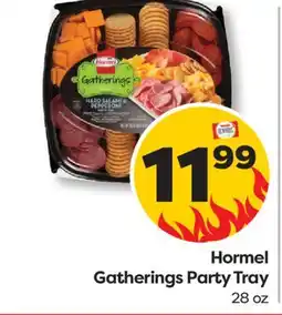 Weis Markets Hormel Gatherings Party Tray offer