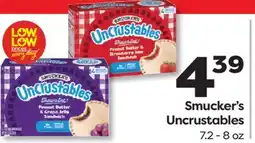 Weis Markets Smucker's Uncrustables offer