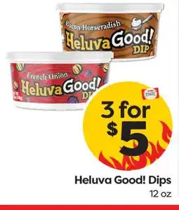 Weis Markets Heluva Good! Dips offer