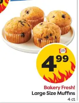 Weis Markets Large Size Muffins offer