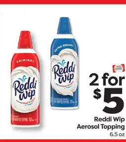 Weis Markets Reddi Wip Aerosol Topping offer