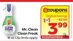Weis Markets Mr. Clean Clean Freak offer