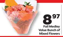 Weis Markets Fall Medley Value Bunch of Mixed Flowers offer