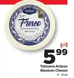 Weis Markets Talavera Artisan Mexican Cheese offer