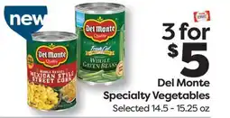 Weis Markets Del Monte Specialty Vegetables offer