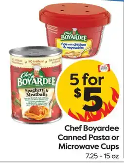 Weis Markets Chef Boyardee Canned Pasta or Microwave Cups offer