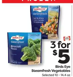 Weis Markets Birds Eye Steamfresh Vegetables offer