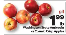 Weis Markets Ambrosia or Cosmic Crisp Apples offer