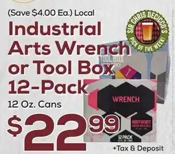 DeCicco & Sons Industrial Arts Wrench or Tool Box 12-Pack offer