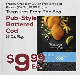 DeCicco & Sons Treasures From The Sea Pub-Style Battered Cod offer