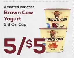 DeCicco & Sons Brown Cow Yogurt offer