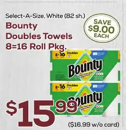 DeCicco & Sons Bounty Doubles Towels offer