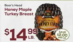 DeCicco & Sons Boar's Head Honey Maple Turkey Breast offer