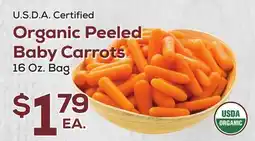 DeCicco & Sons Organic Peeled Baby Carrots offer