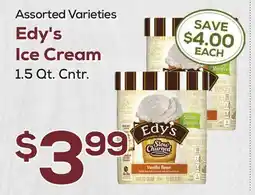 DeCicco & Sons Edy's Ice Cream offer