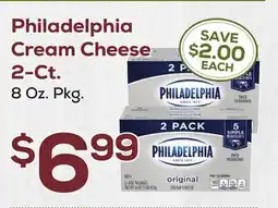 DeCicco & Sons Philadelphia Cream Cheese 2-Ct offer