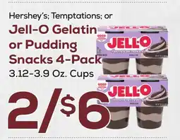 DeCicco & Sons Jell-O Gelatin or Pudding Snacks 4-Pack offer