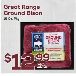 DeCicco & Sons Great Range Ground Bison offer