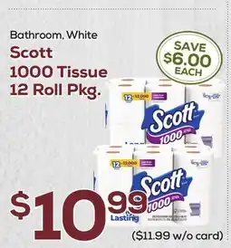 DeCicco & Sons Scott 1000 Tissue offer