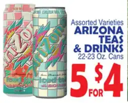 Bravo Supermarkets ARIZONA TEAS & DRINKS offer