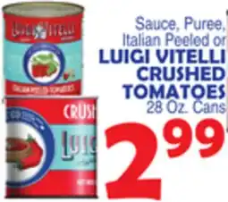 Bravo Supermarkets LUIGI VITELLI CRUSHED TOMATOES offer