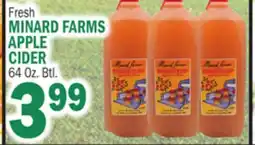 Bravo Supermarkets MINARD FARMS APPLE CIDER offer