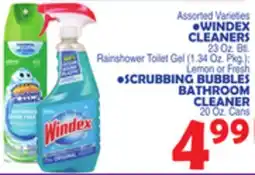Bravo Supermarkets WINDEX CLEANERS 23 Oz. Btl offer