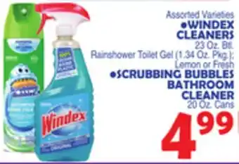 Bravo Supermarkets WINDEX CLEANERS 23 Oz. Btl offer